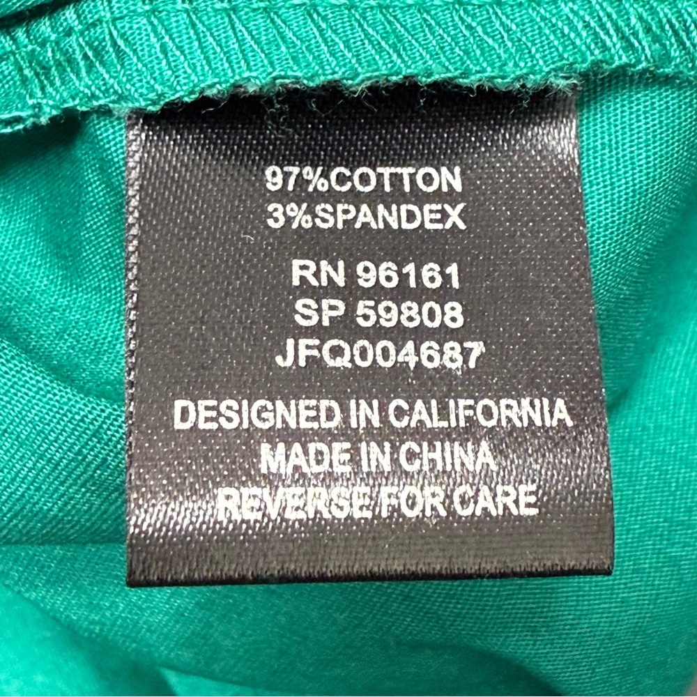 Bebop size Medium Juniors Green Sweetheart Neckline Pleated Strapless Dress NWT - Picture 8 of 8